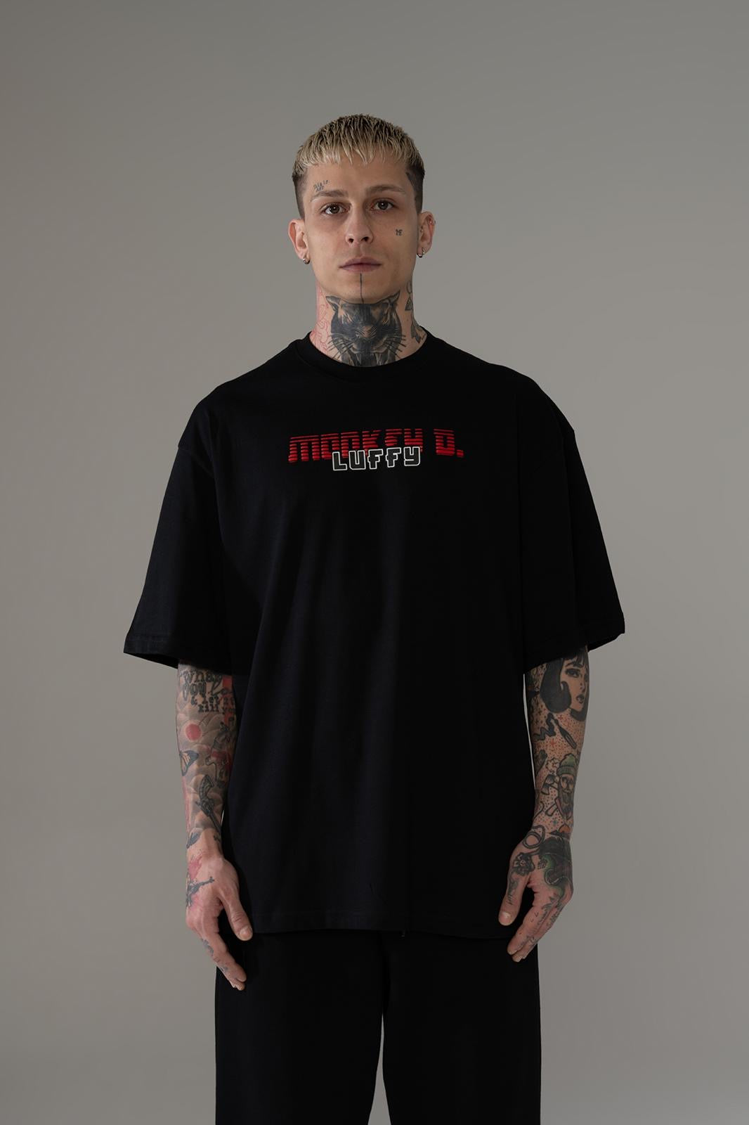 Tee Shirt Luffy Noir