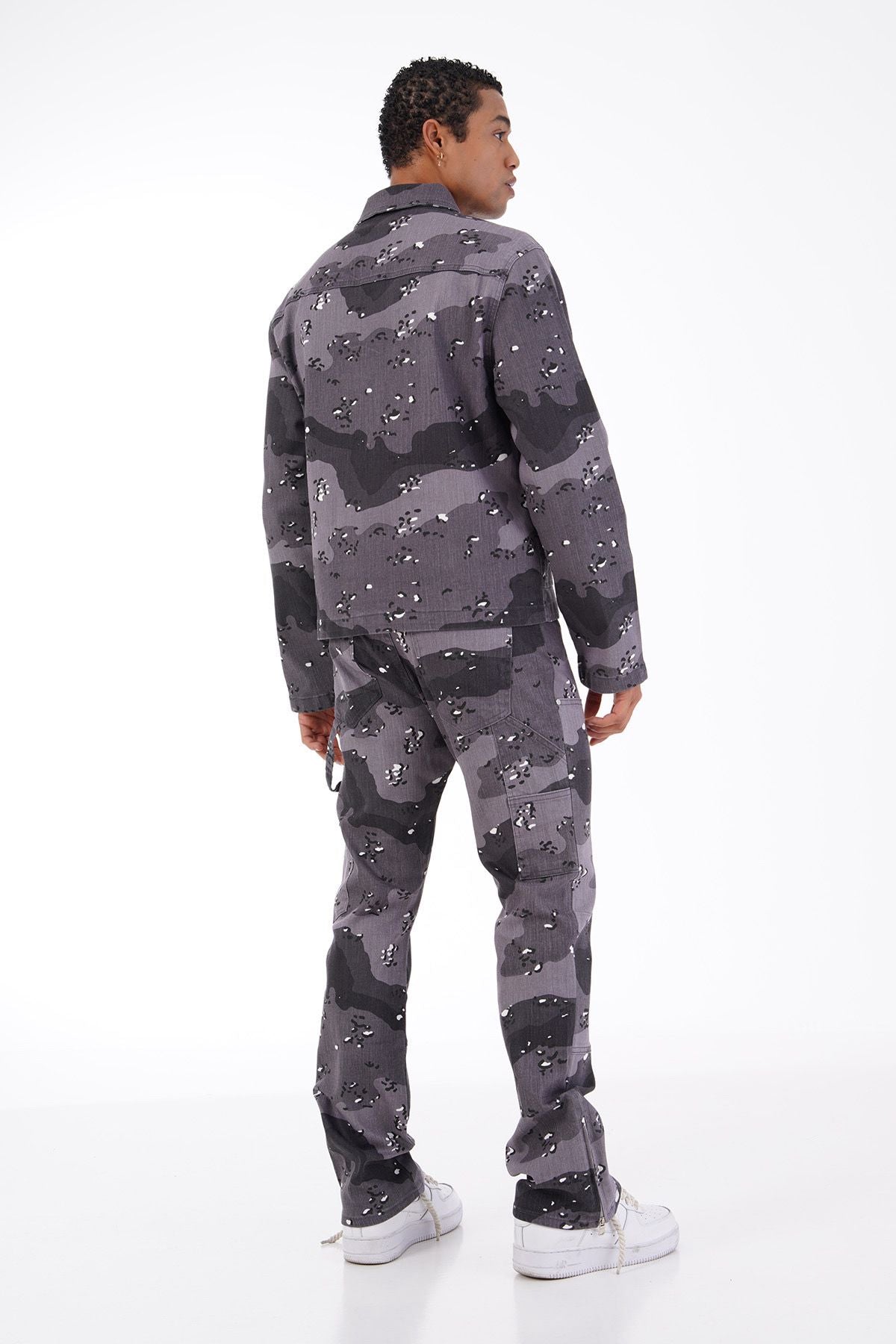 Veste en Jeans camouflage