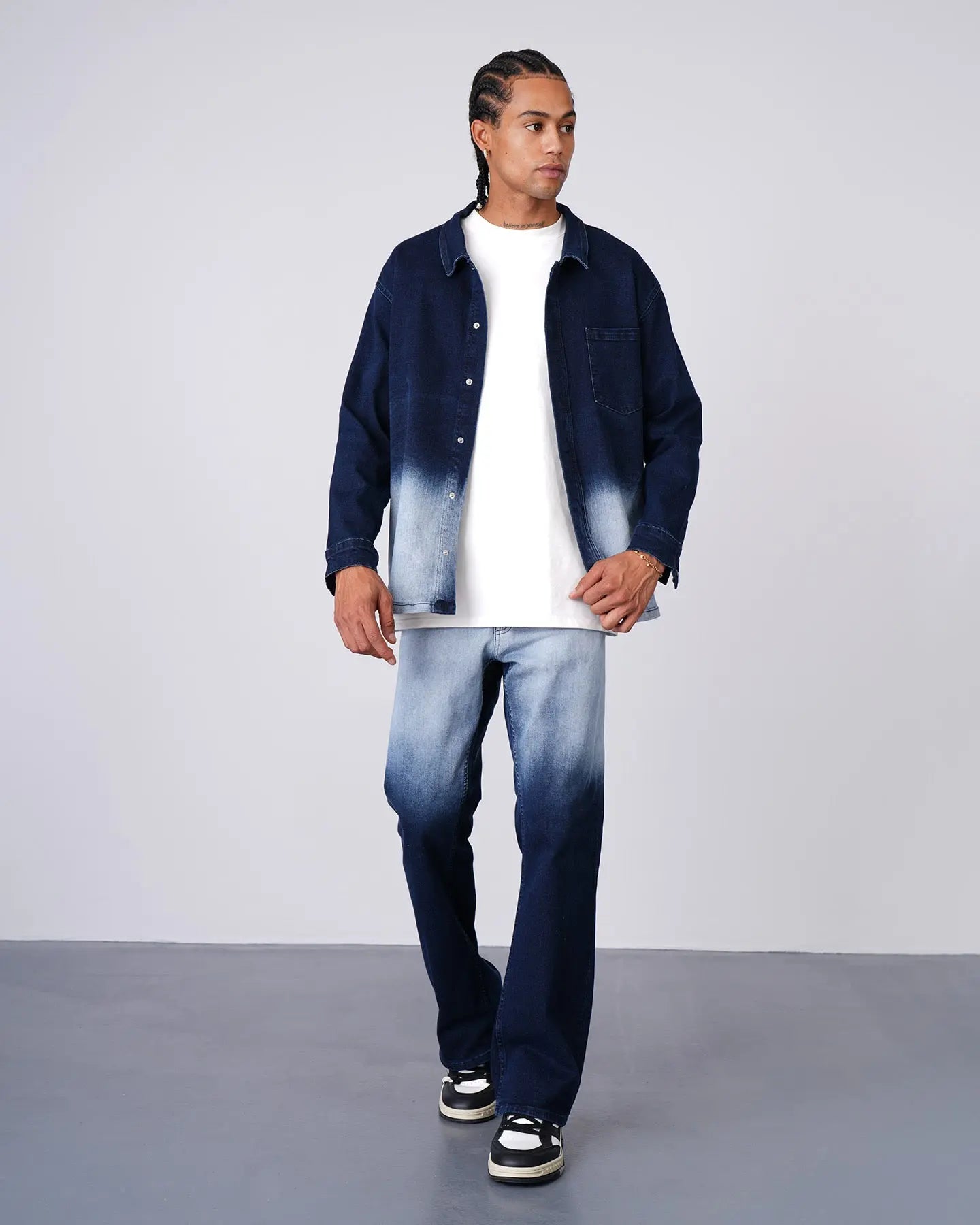 Ensemble Jean Homme Bleu Dégradé bonhomme