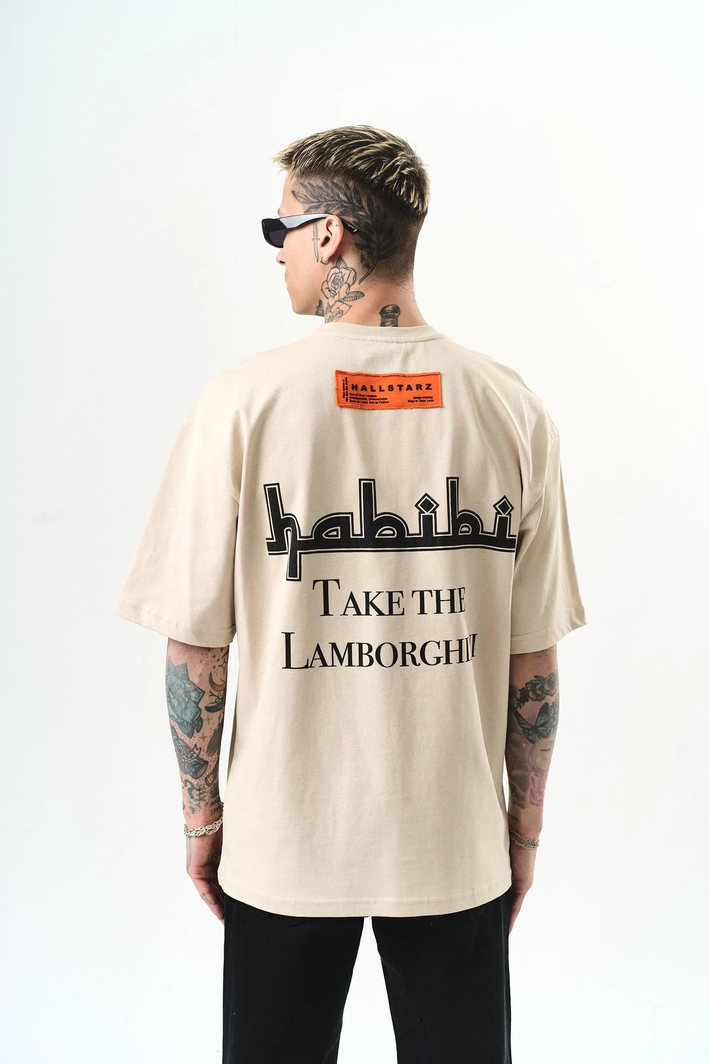Tee Shirt Lambo Beige bonhomme