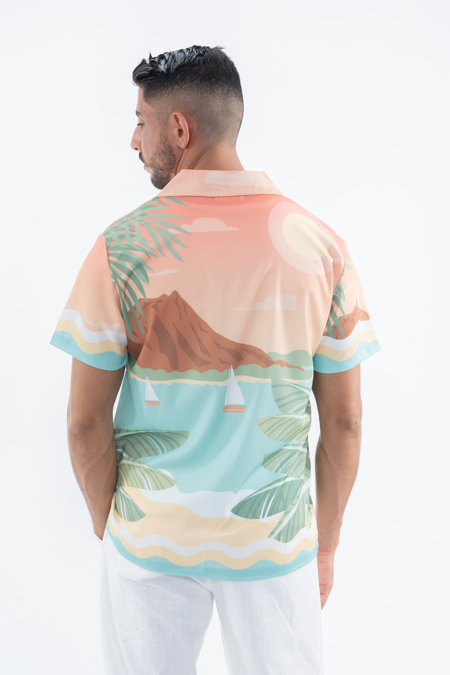 Chemise Homme beige