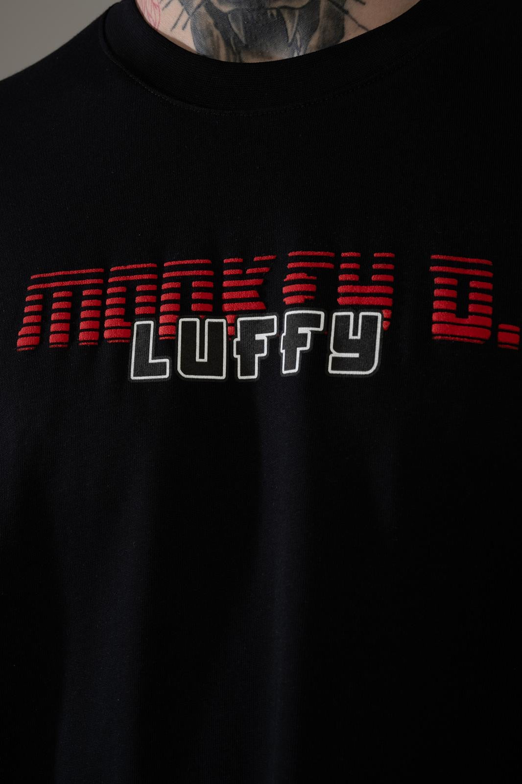 Tee Shirt Luffy Noir