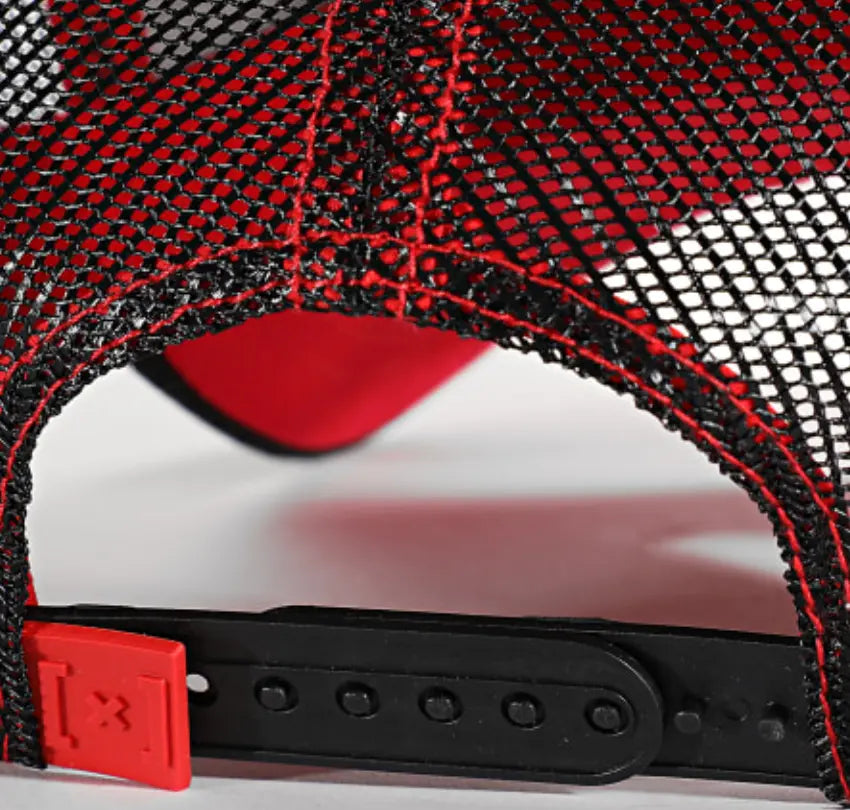 casquette buu noir rouge bonhomme