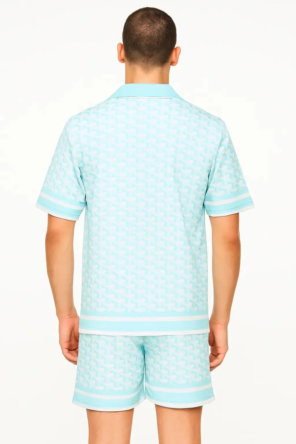 Ensemble Chemise et Short Ciel Blanc bonhomme