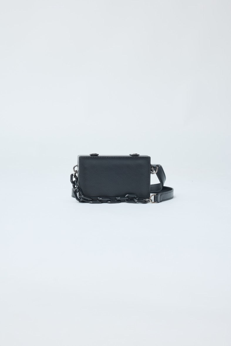 Sacoche Noir Simili Cuir
