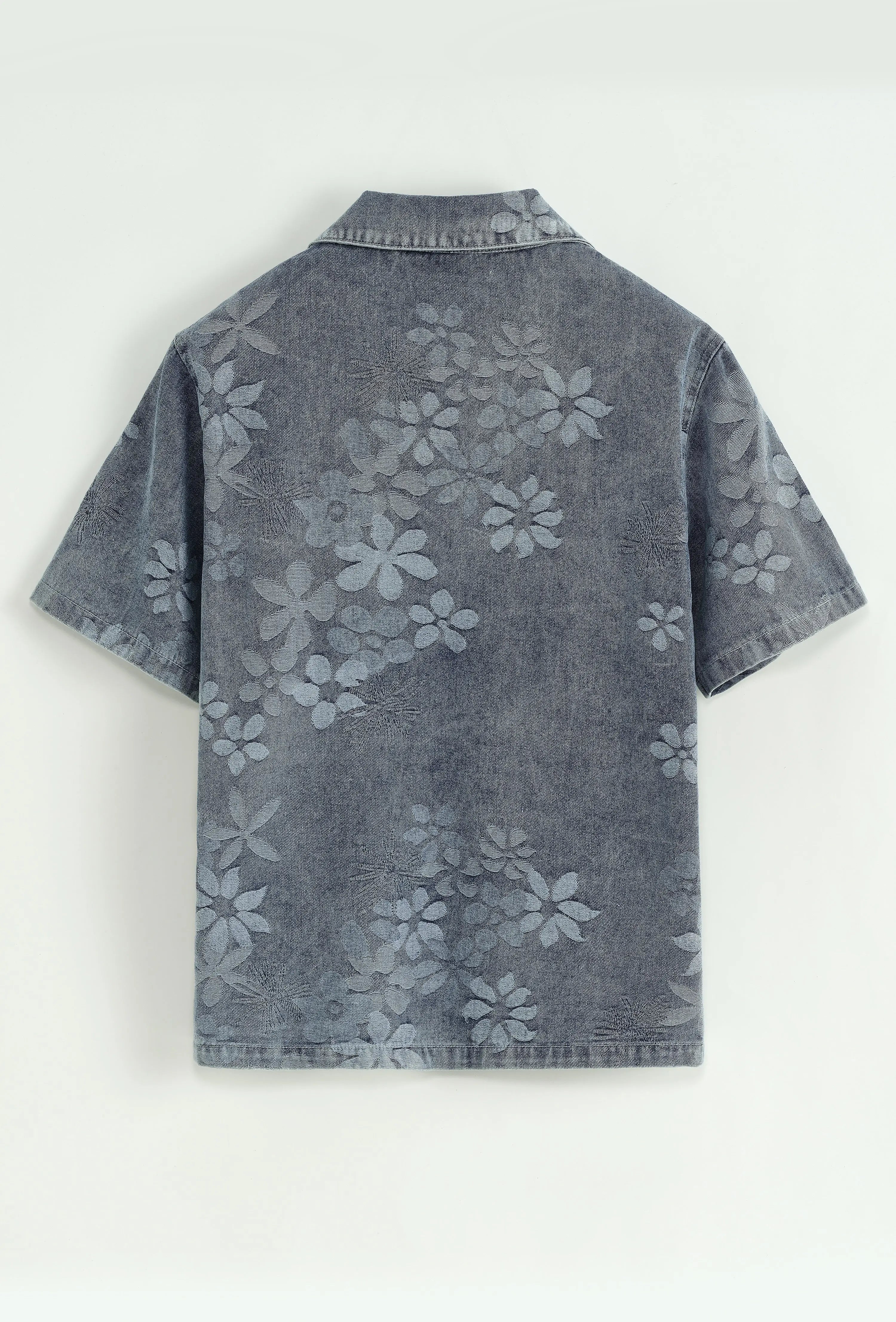 Ensemble En Jeans Denim Bleu Floral bonhomme