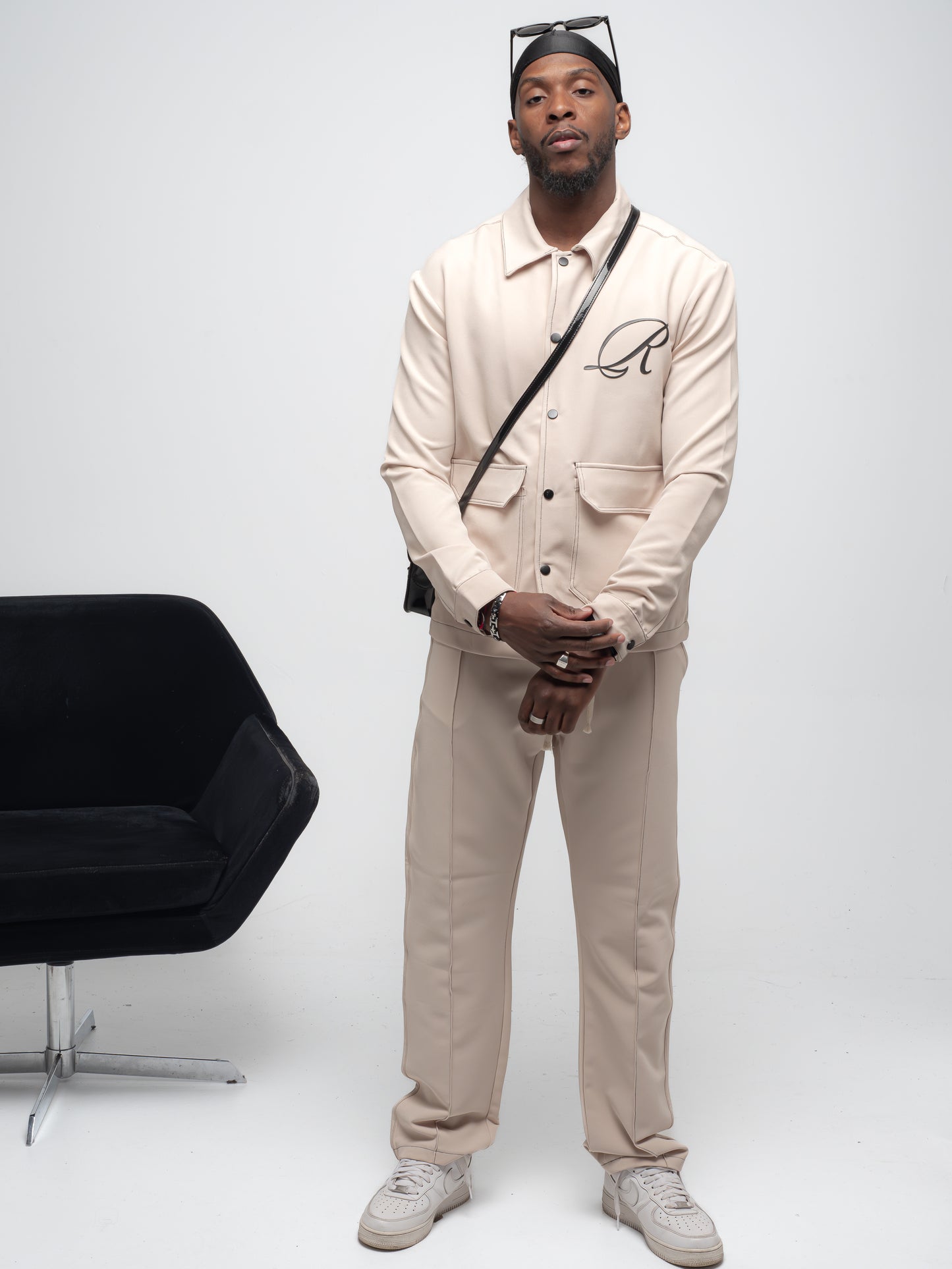 Ensemble Veste et Pantalon R Beige