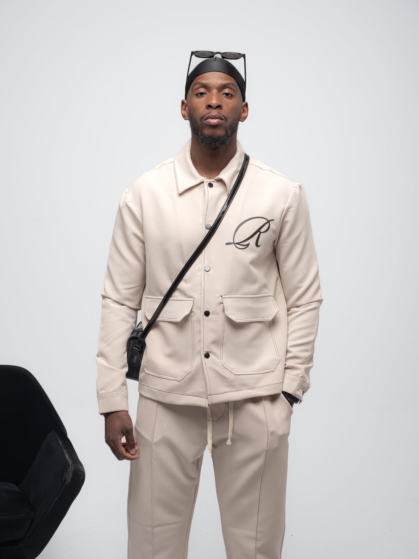 Ensemble Veste et Pantalon R Beige