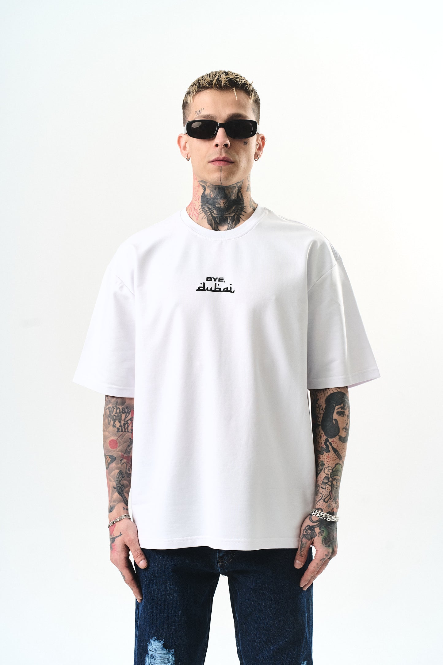 Tee Shirt BYEBYE Blanc