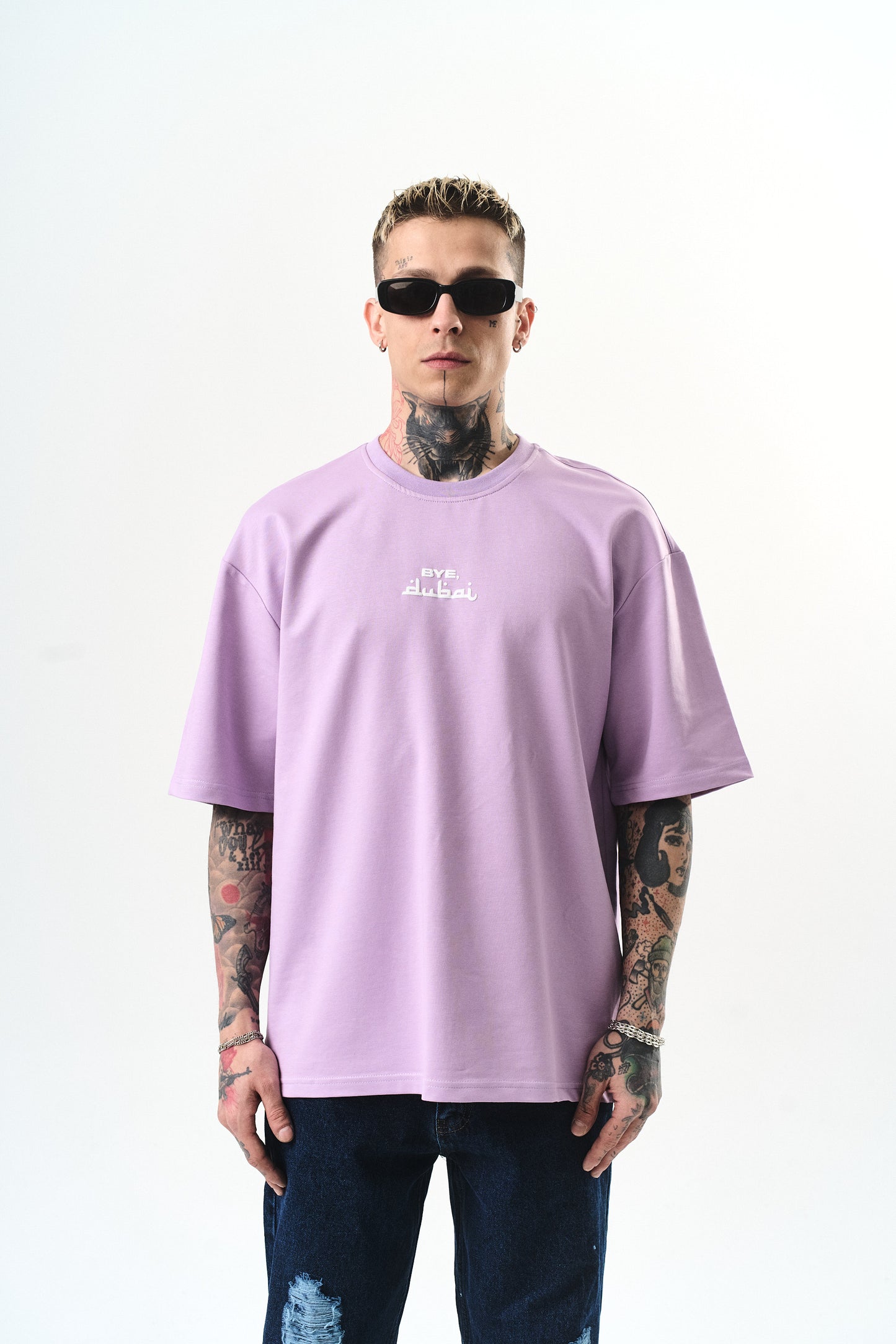 Tee Shirt BYEBYE Lila