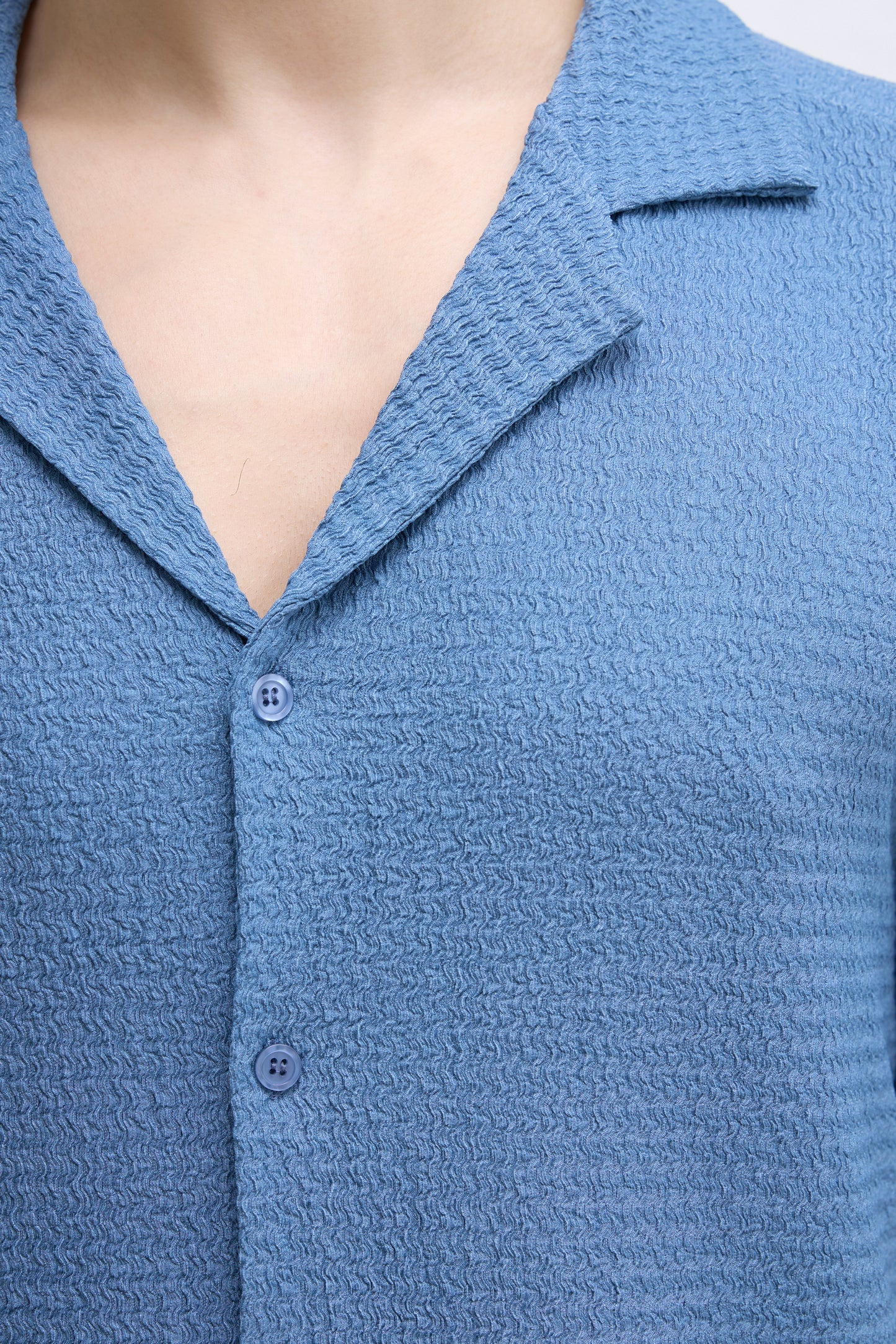 Ensemble Jeans Chemise et Pantalon Gauffré