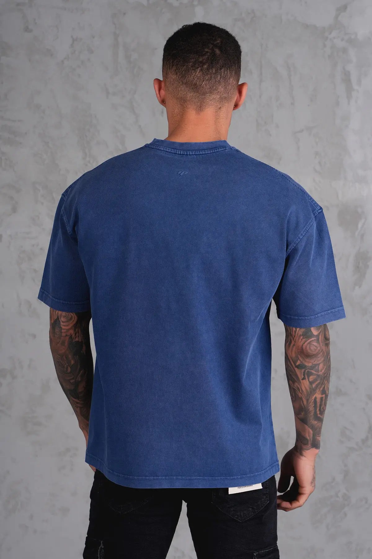 Tee Shirt Big et 2 Pac Indigo bonhomme