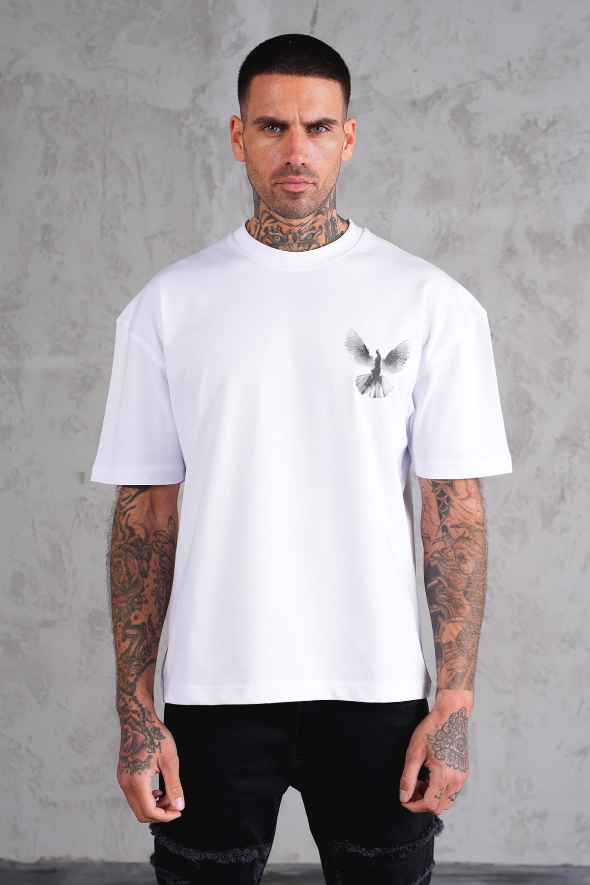 Tee Shirt Colombe Blanc