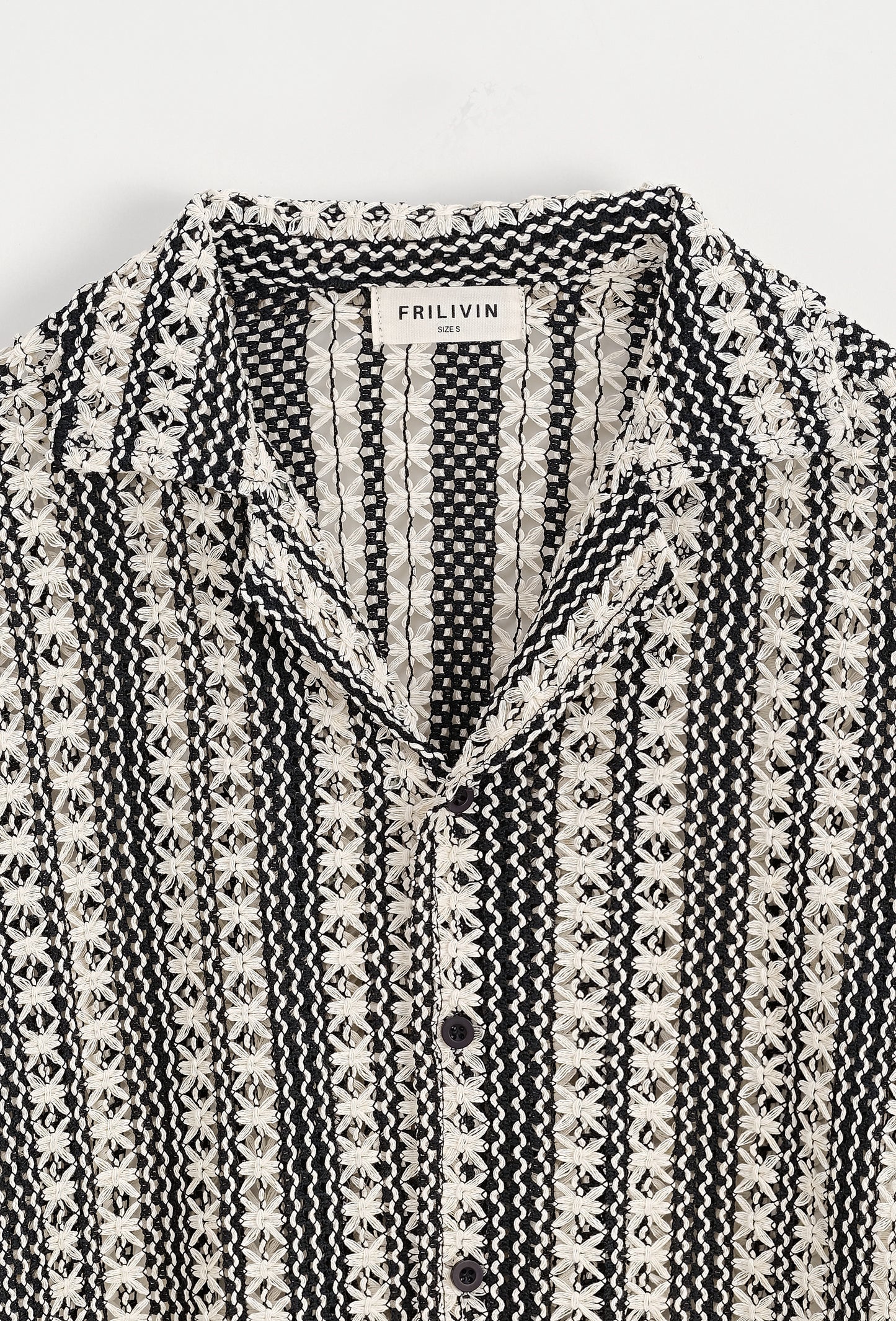 Chemise Crochet Beige