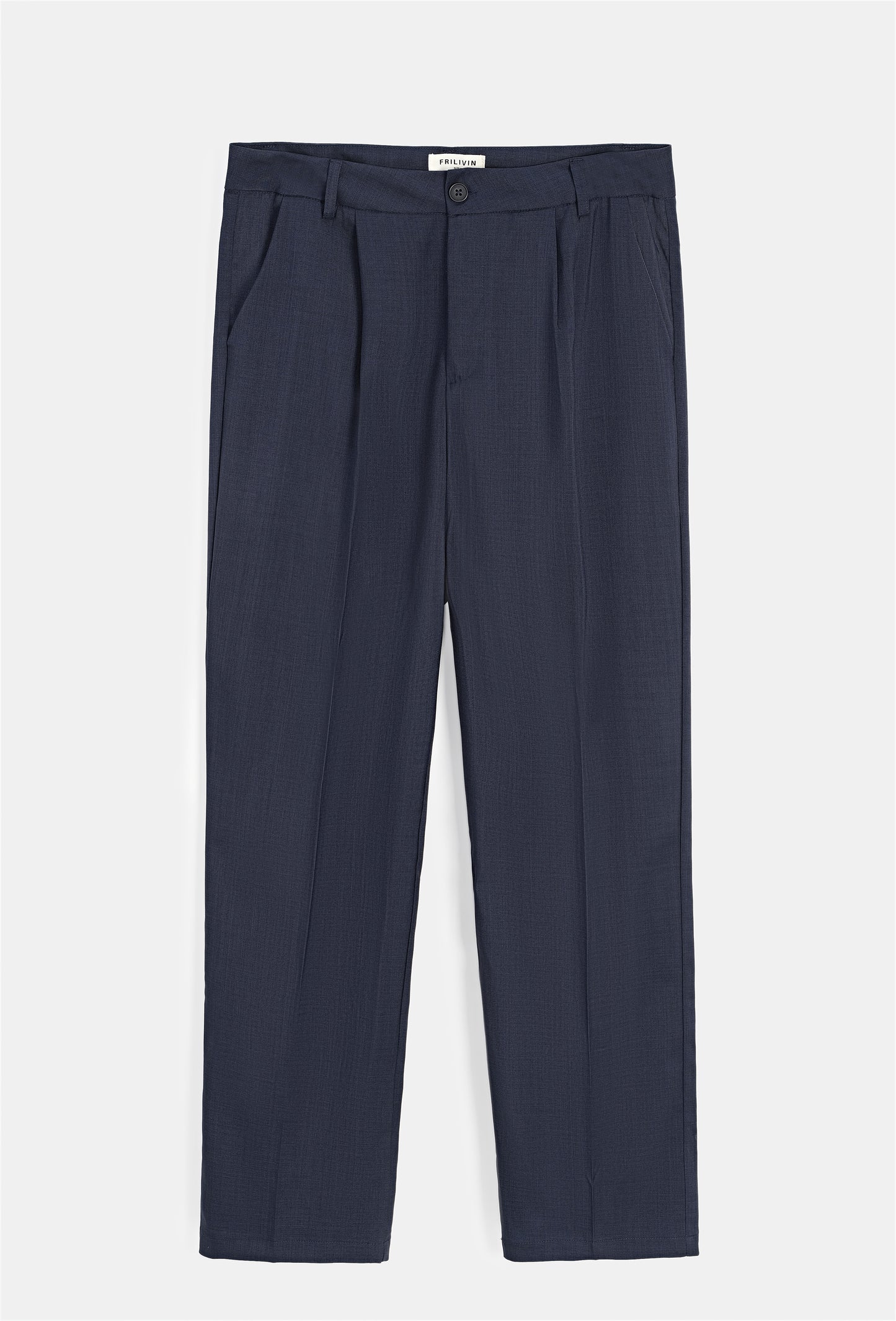 Pantalon à pince Marine Coupe baggy