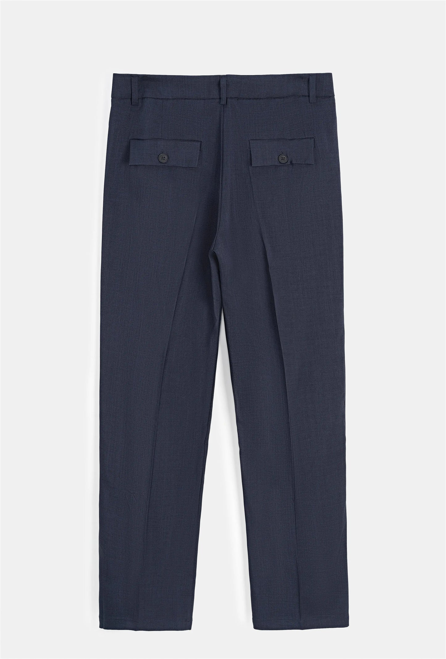 Pantalon à pince Marine Coupe baggy bonhomme