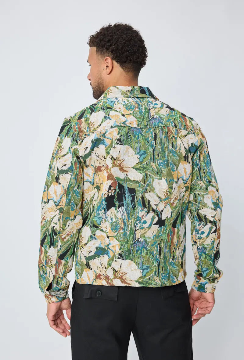 Veste Vert Noir bonhomme