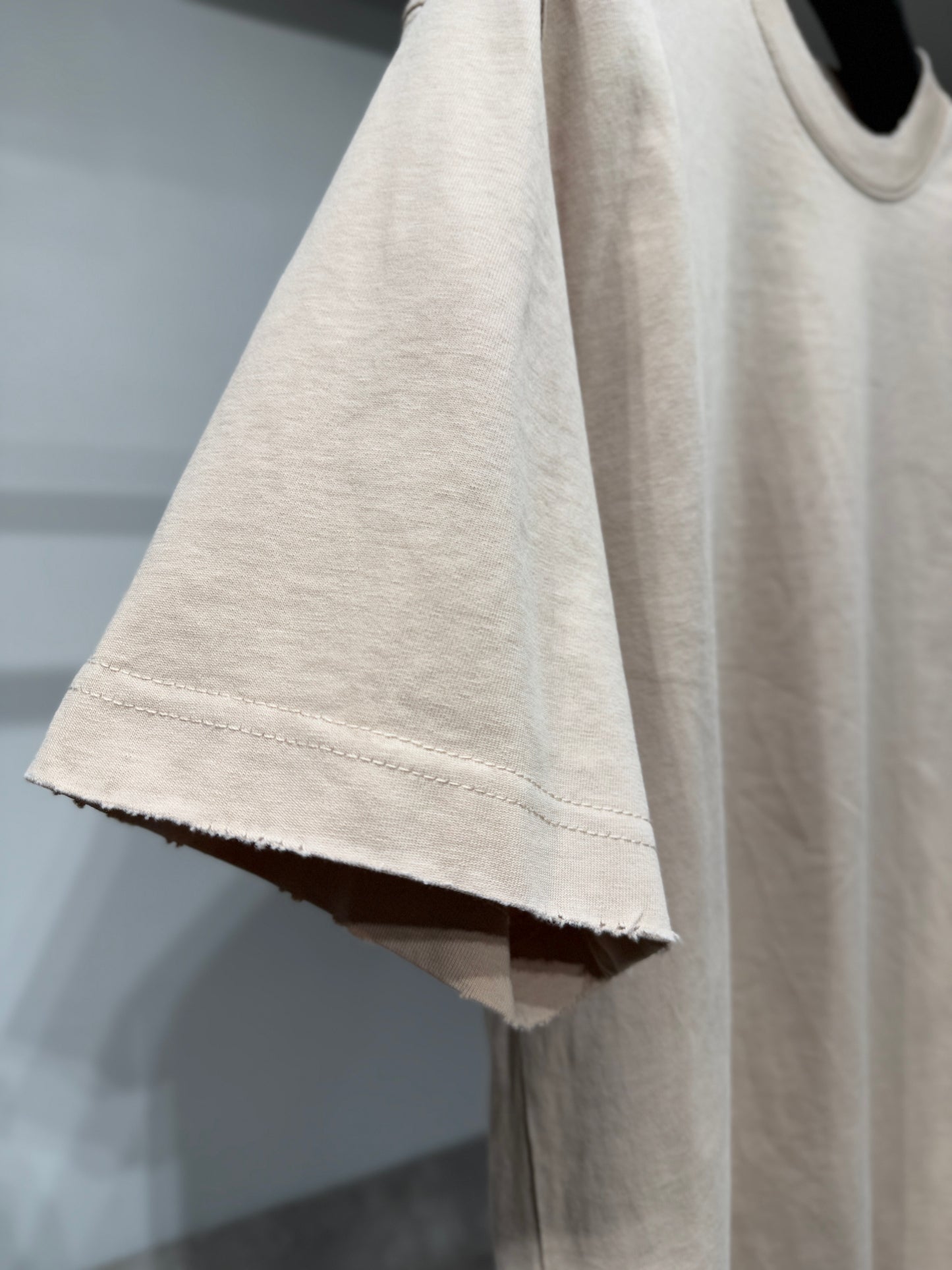 Tee Shirt Destroy Beige