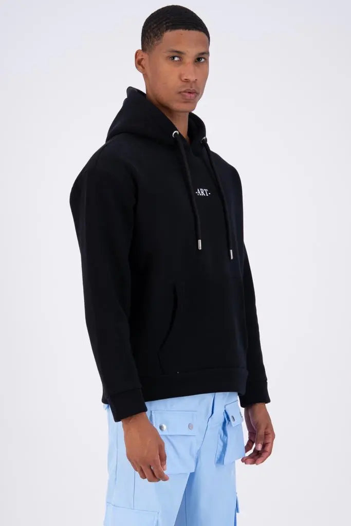 Sweat Capuche van Gogh Noir bonhomme