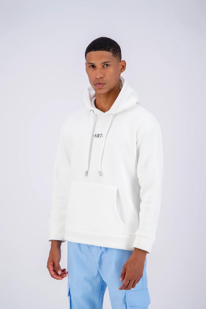 Sweat capuche Van Gogh Blanc