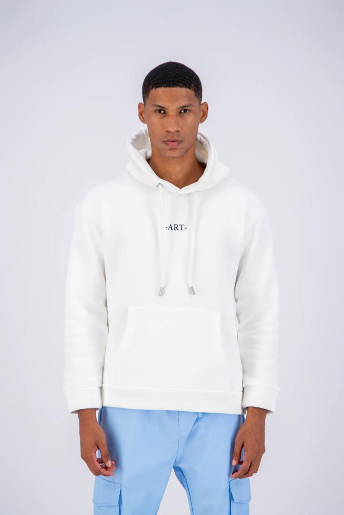 Sweat capuche Van Gogh Blanc