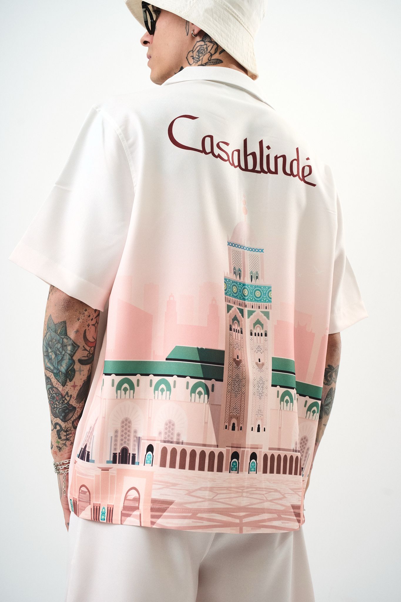 Ensemble Chemise et Short Casablindé Beige