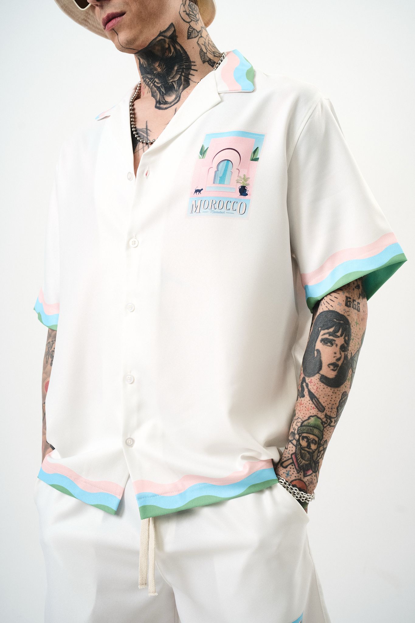 Ensemble Chemise et Short Marocco Marrakech