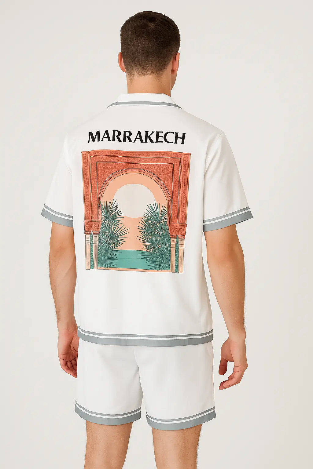 Ensemble Marrakech Blanc bonhomme