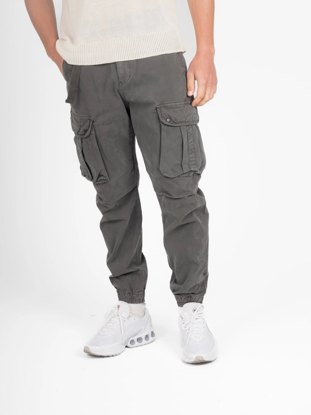 Pantalon Cargo Homme Multi-Poches – Coupe Street Ajustée bonhomme