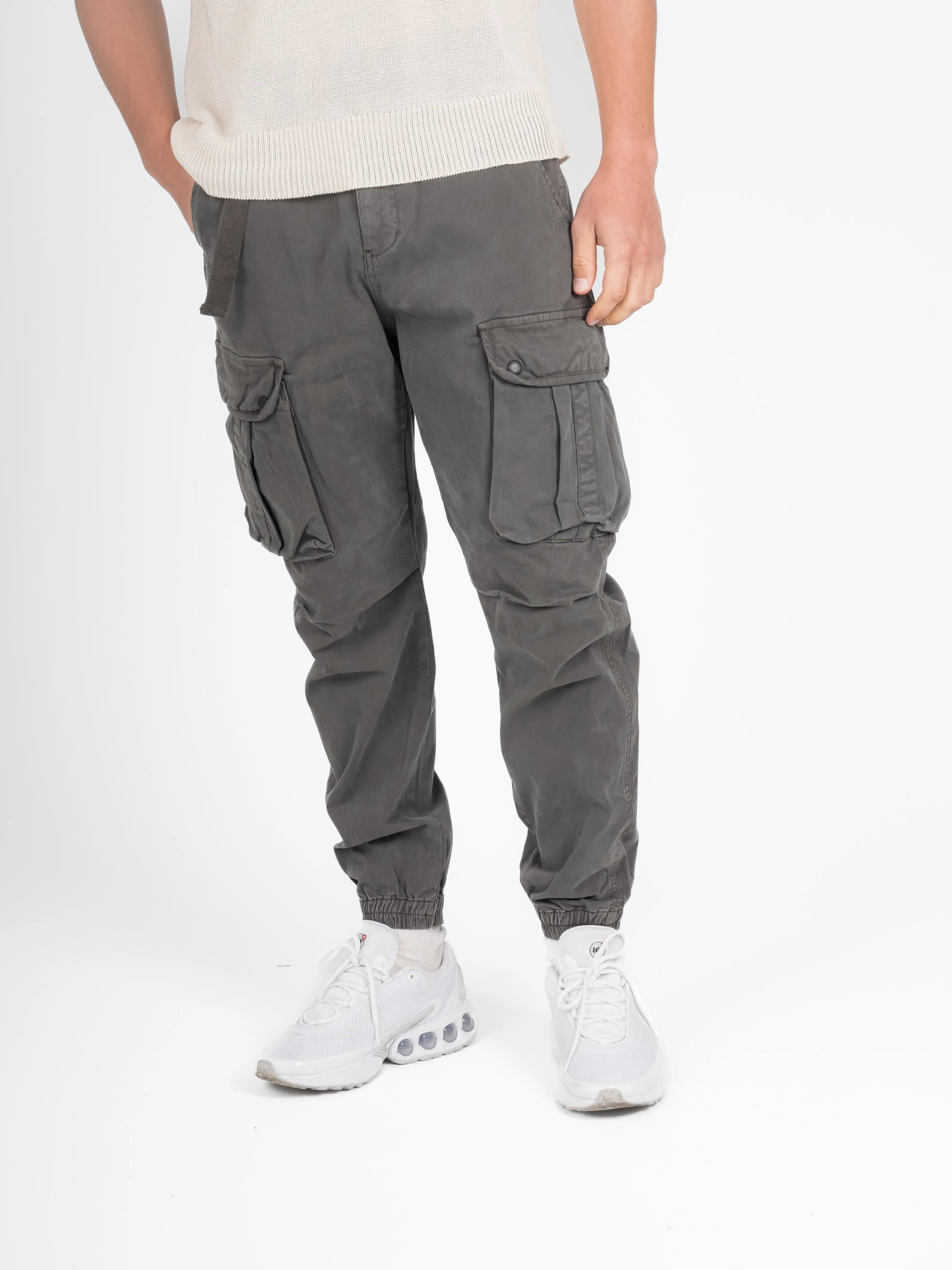 Pantalon Cargo Homme Multi-Poches – Coupe Street Ajustée bonhomme