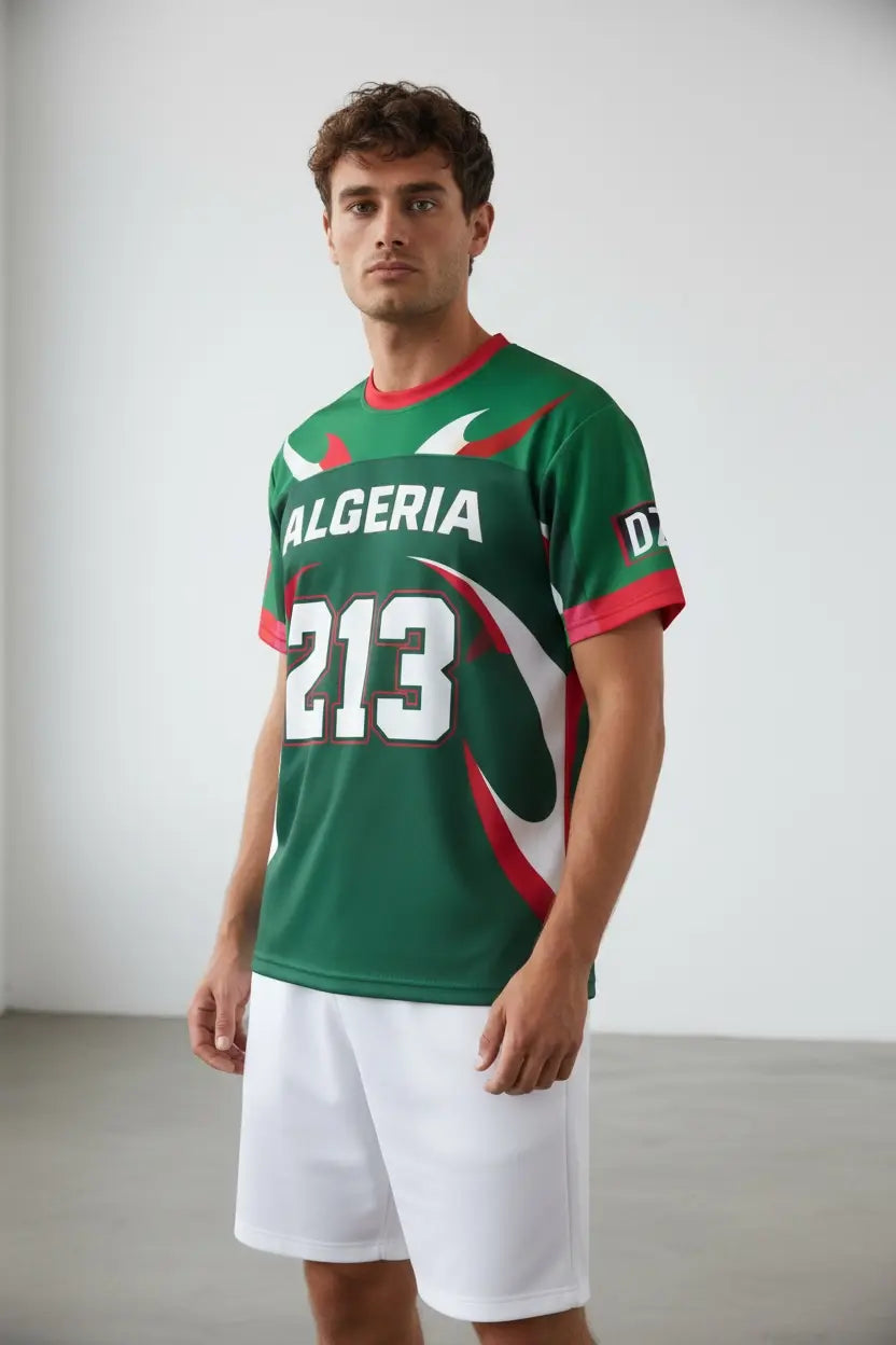 T-shirt Algeria 213 – Style sport street bonhomme