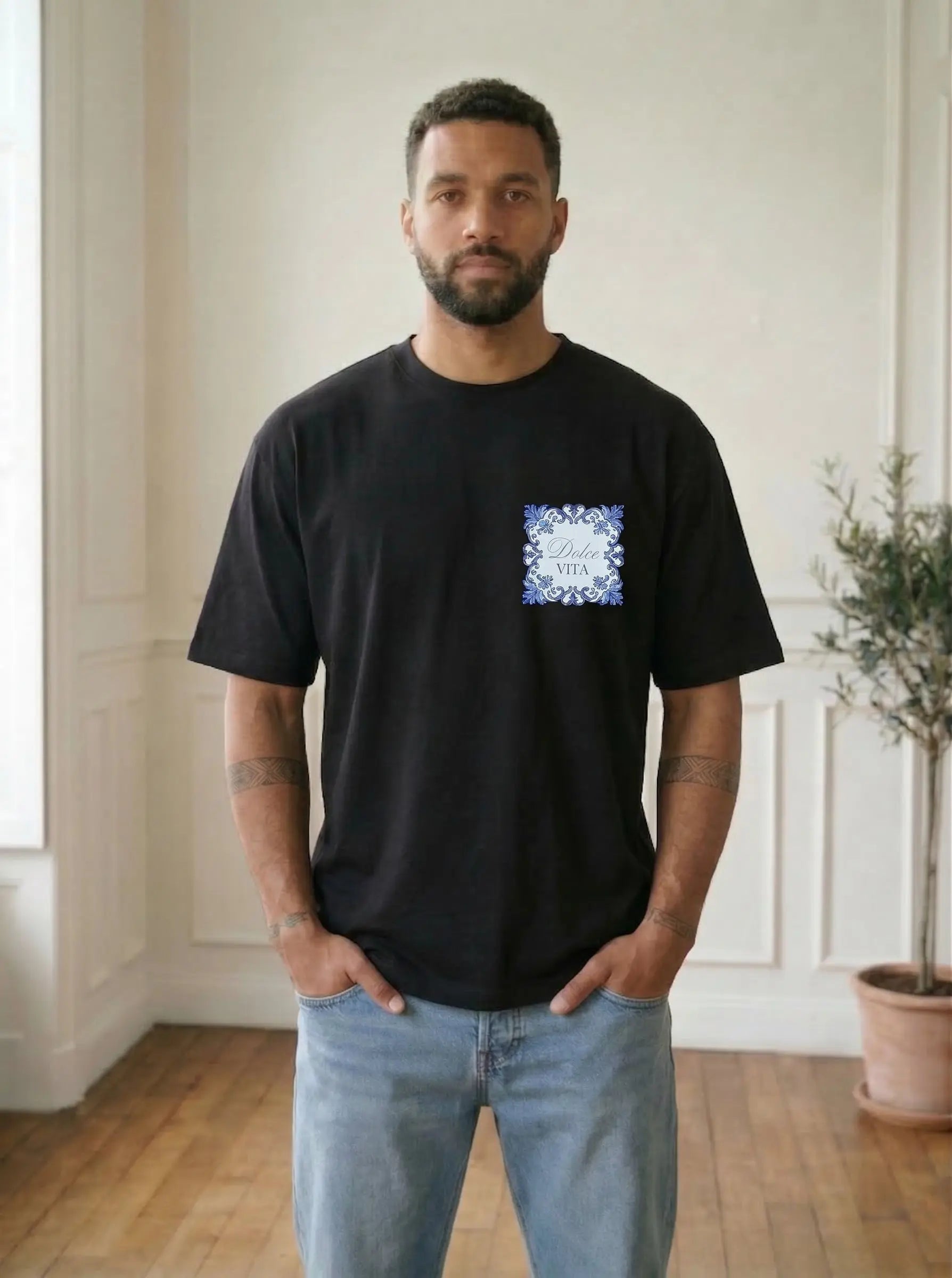 T-shirt Homme Dolce Vita – Céramique bonhomme