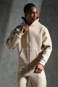 Ensemble jogging Beige zippé – IKAO Paris bonhomme