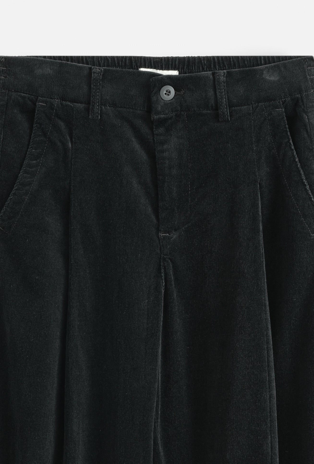 Pantalon baggy barrel en velours côtelé
