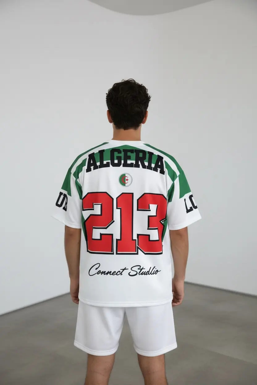 T-shirt Homme Néoprene Algeria Athletic 213 – édition sport street bonhomme