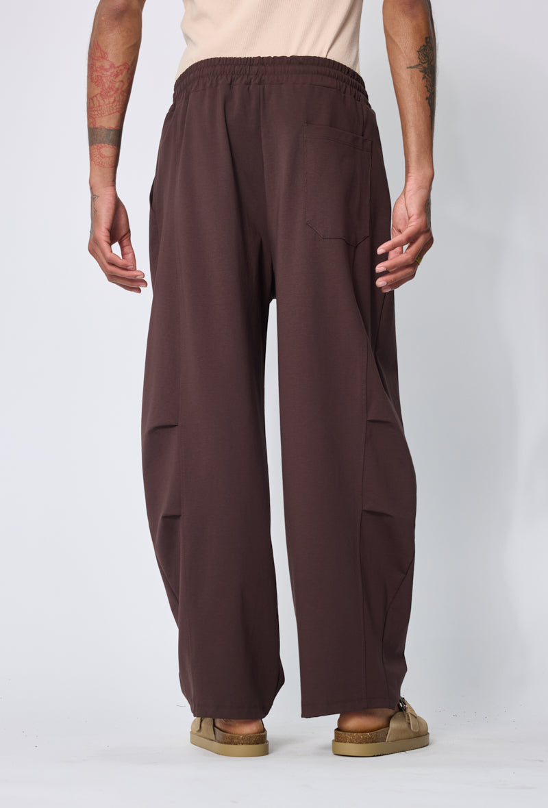 Pantalon Homme Coupe Ample à Taille Élastique