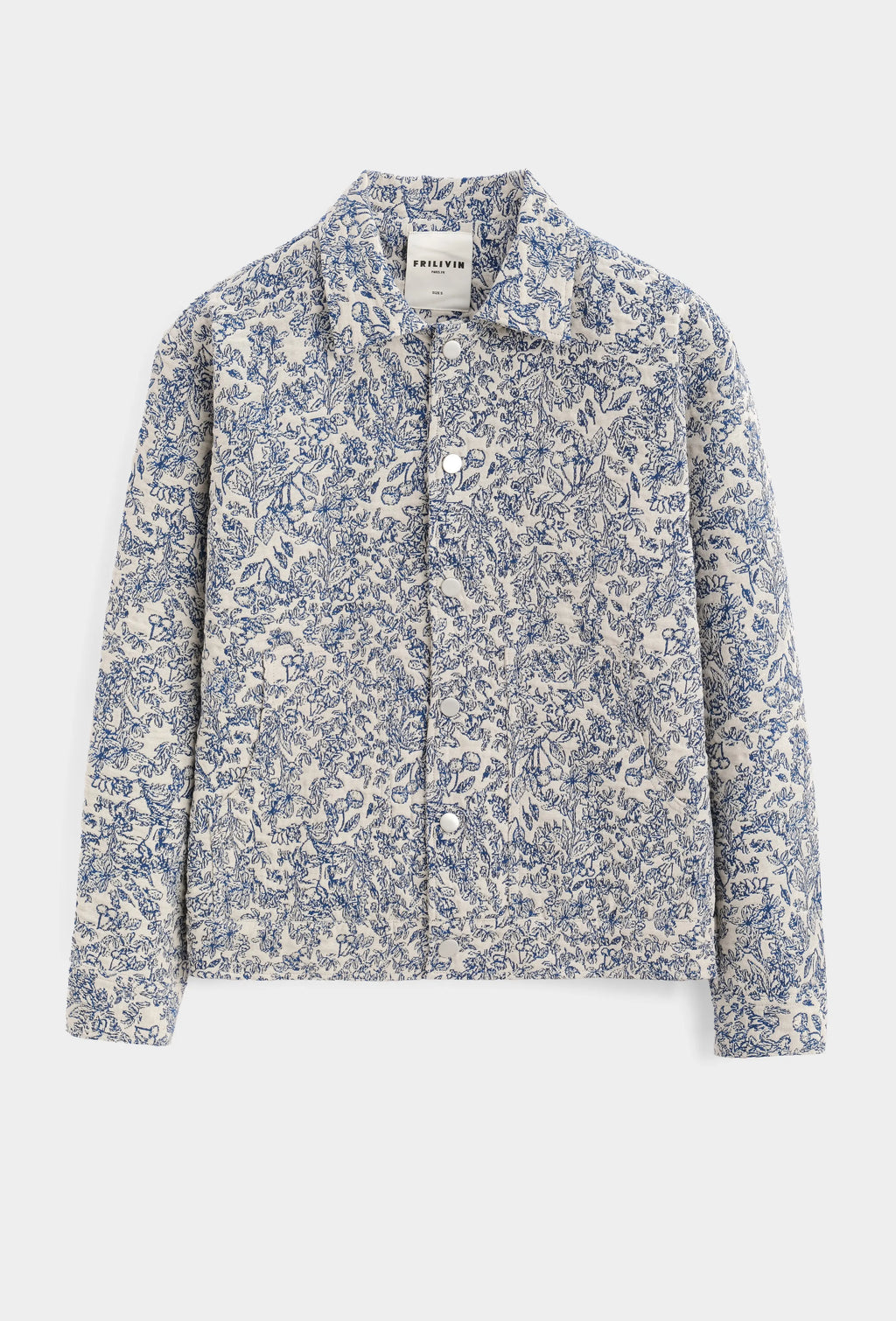 Veste à motif – esprit workwear revisité bonhomme