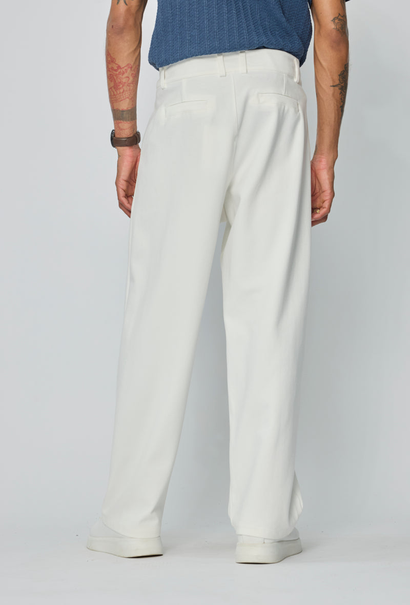 Pantalon Homme coupe fluide à pinces – esprit casual premium