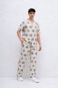 Ensemble Chemise et Pantalon Beige bonhomme