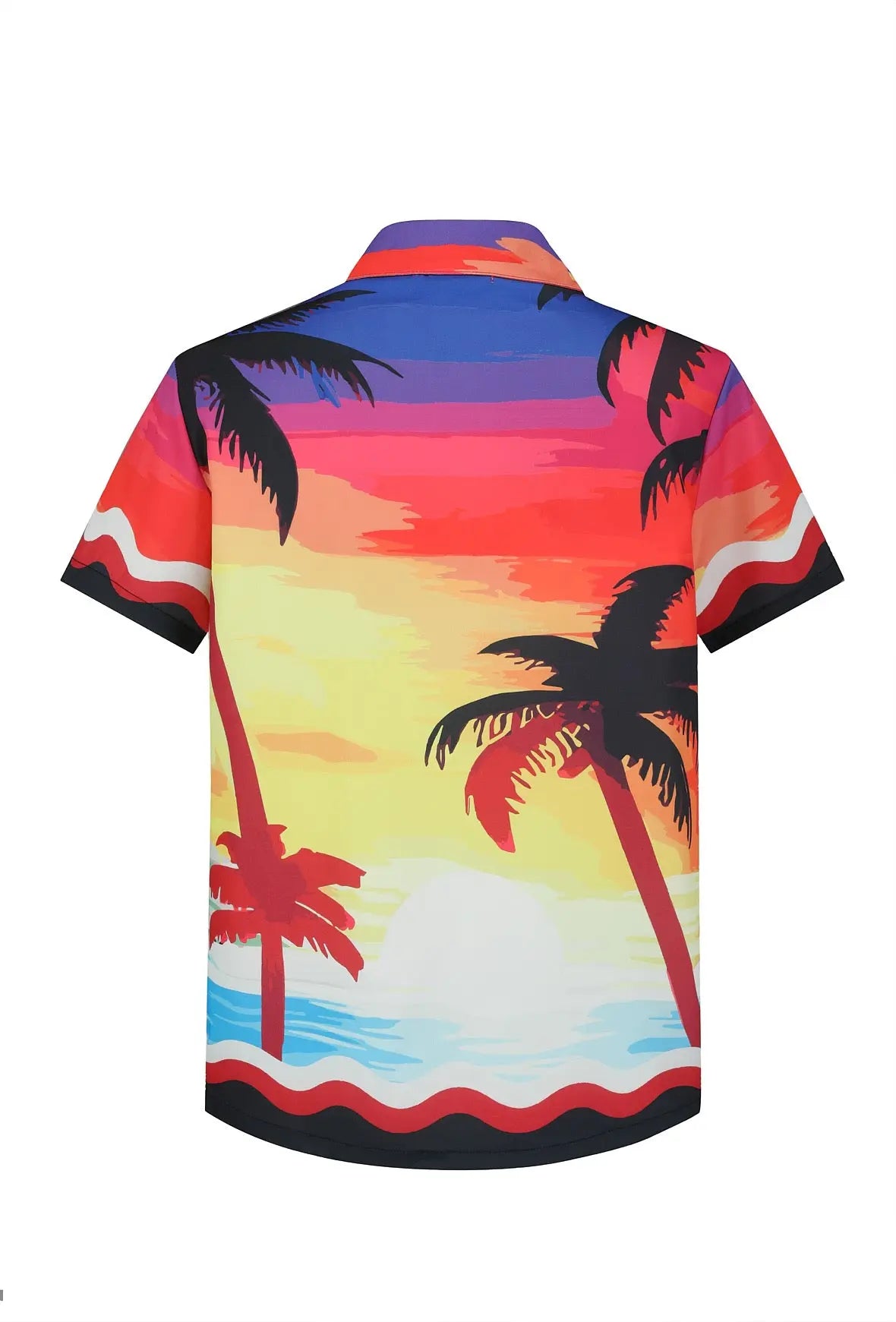 Chemise Homme Sunset Rouge bonhomme