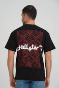 Tee-Shirt Noir Hallstar bonhomme