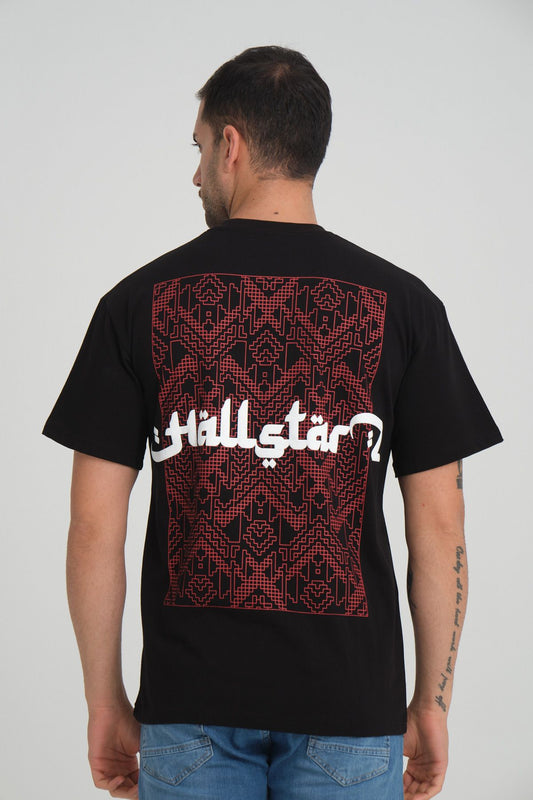 Tee-Shirt Noir Hallstar