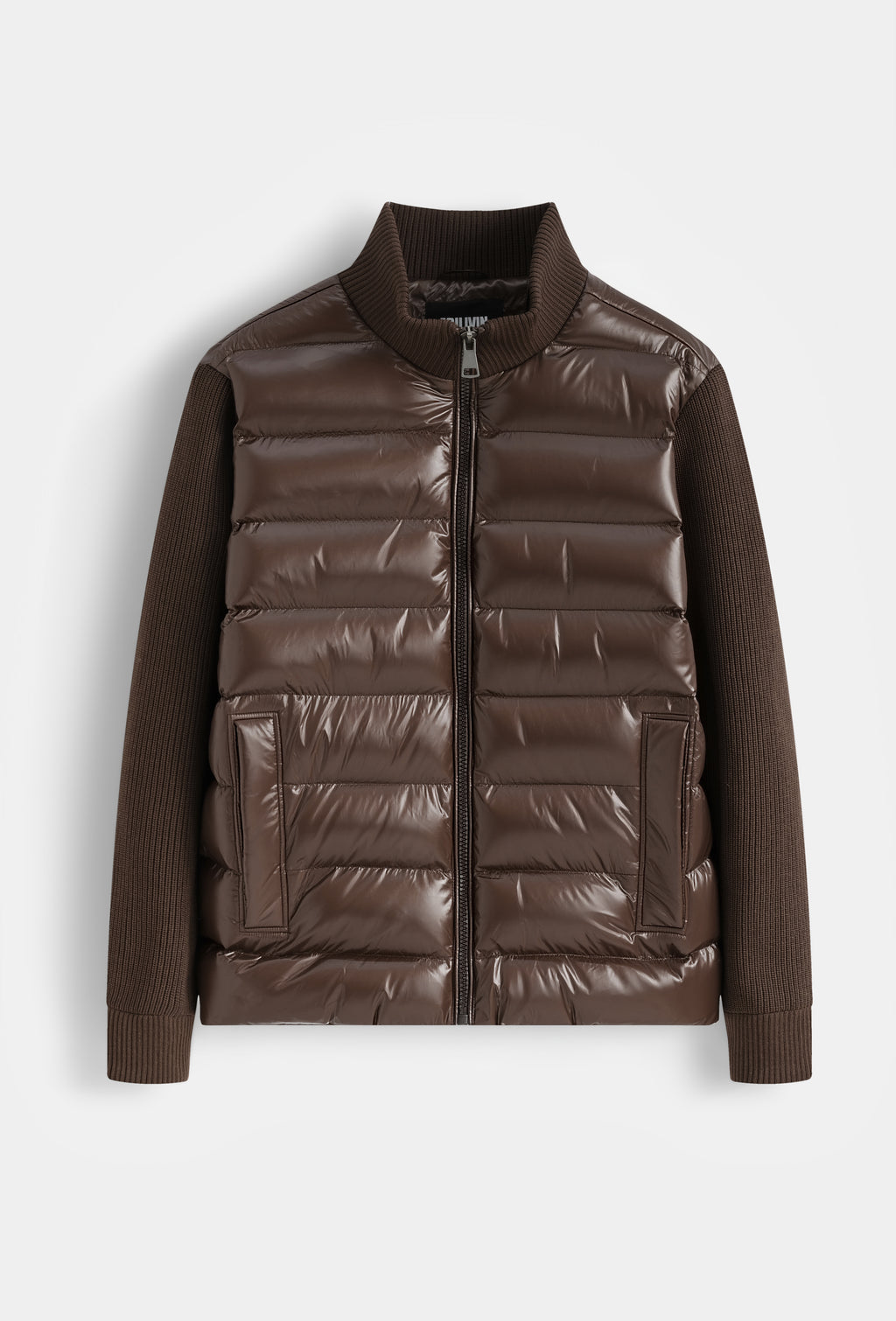 Veste Bi-Matière Homme Brillante