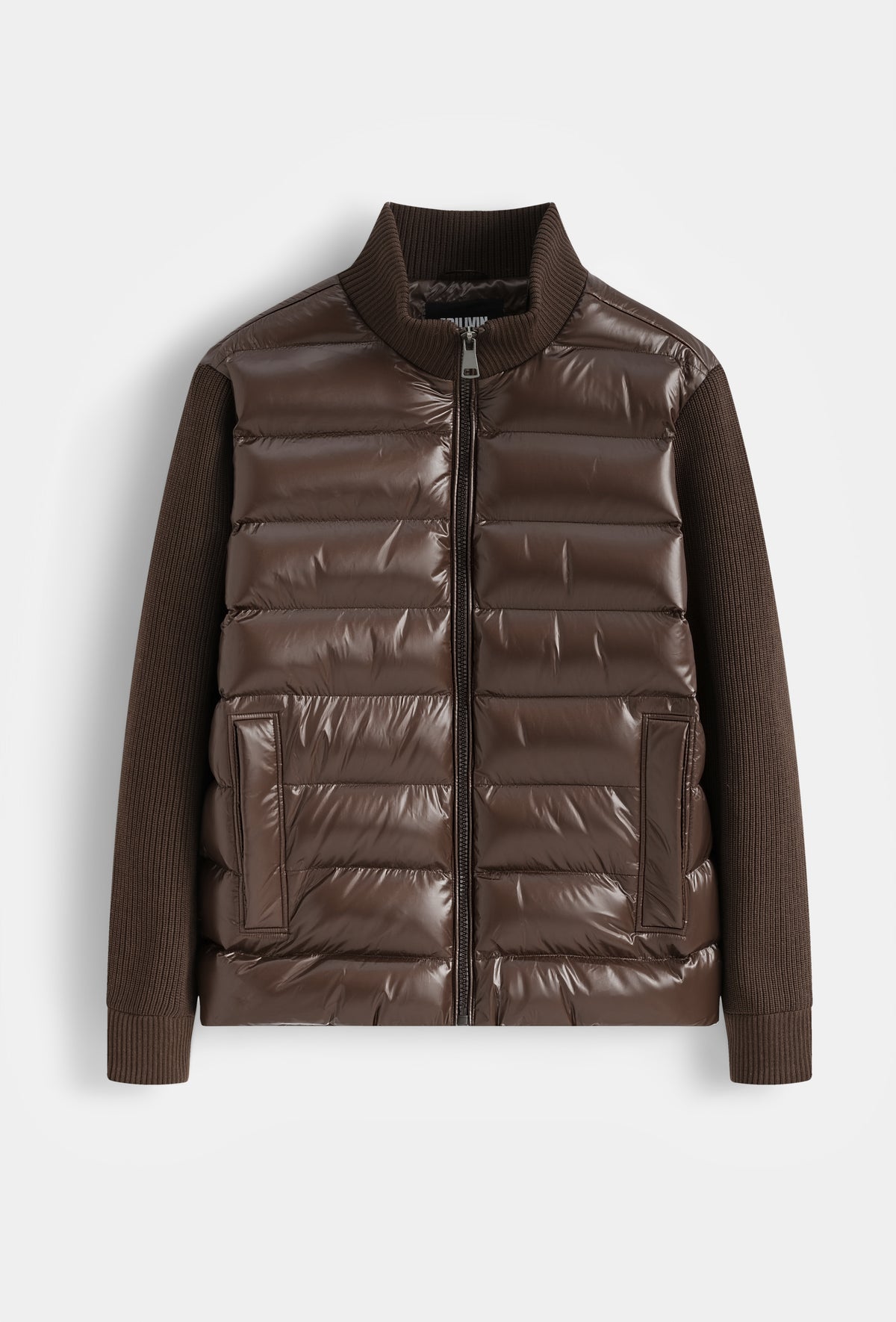 Veste Bi-Matière Homme Brillante