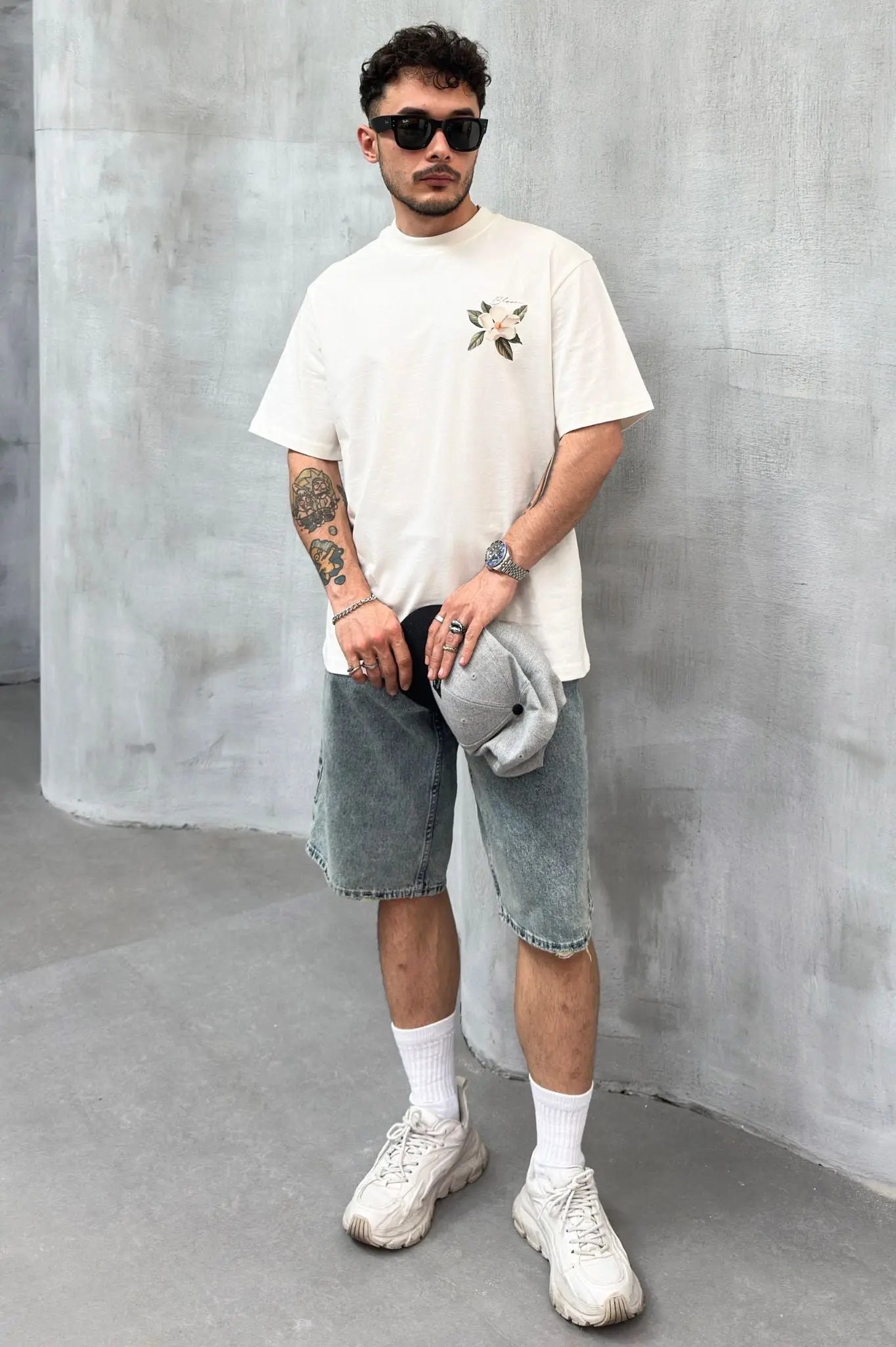 Tee Shirt Bloom Blanc bonhomme