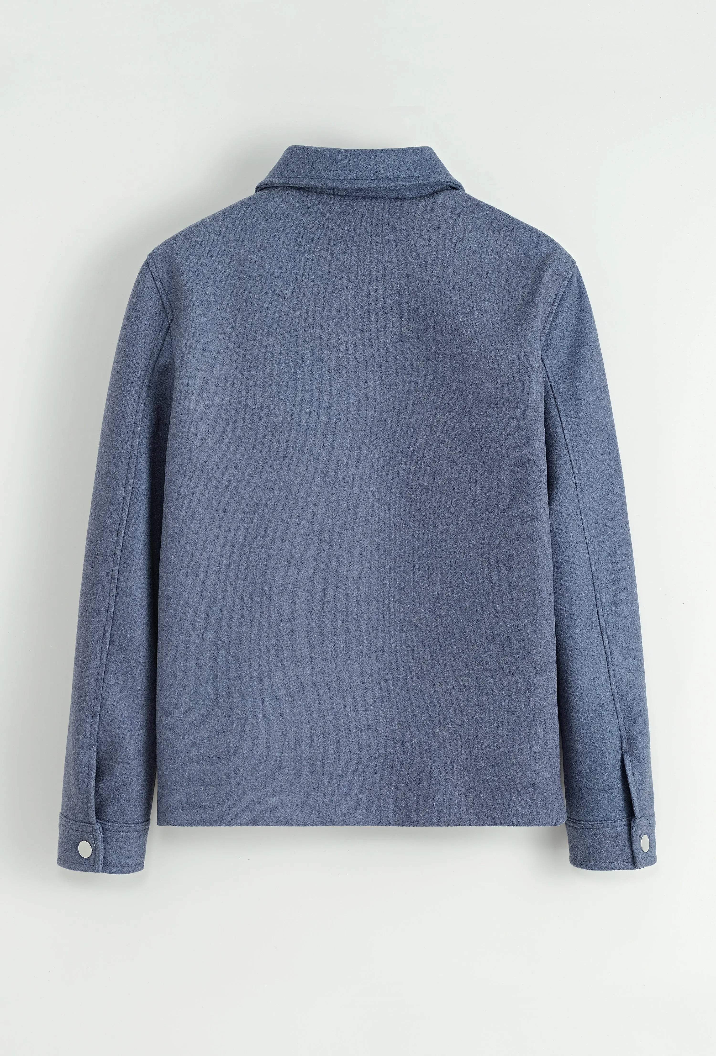 Veste Homme zippée à col classique – Esprit urbain et minimal bonhomme