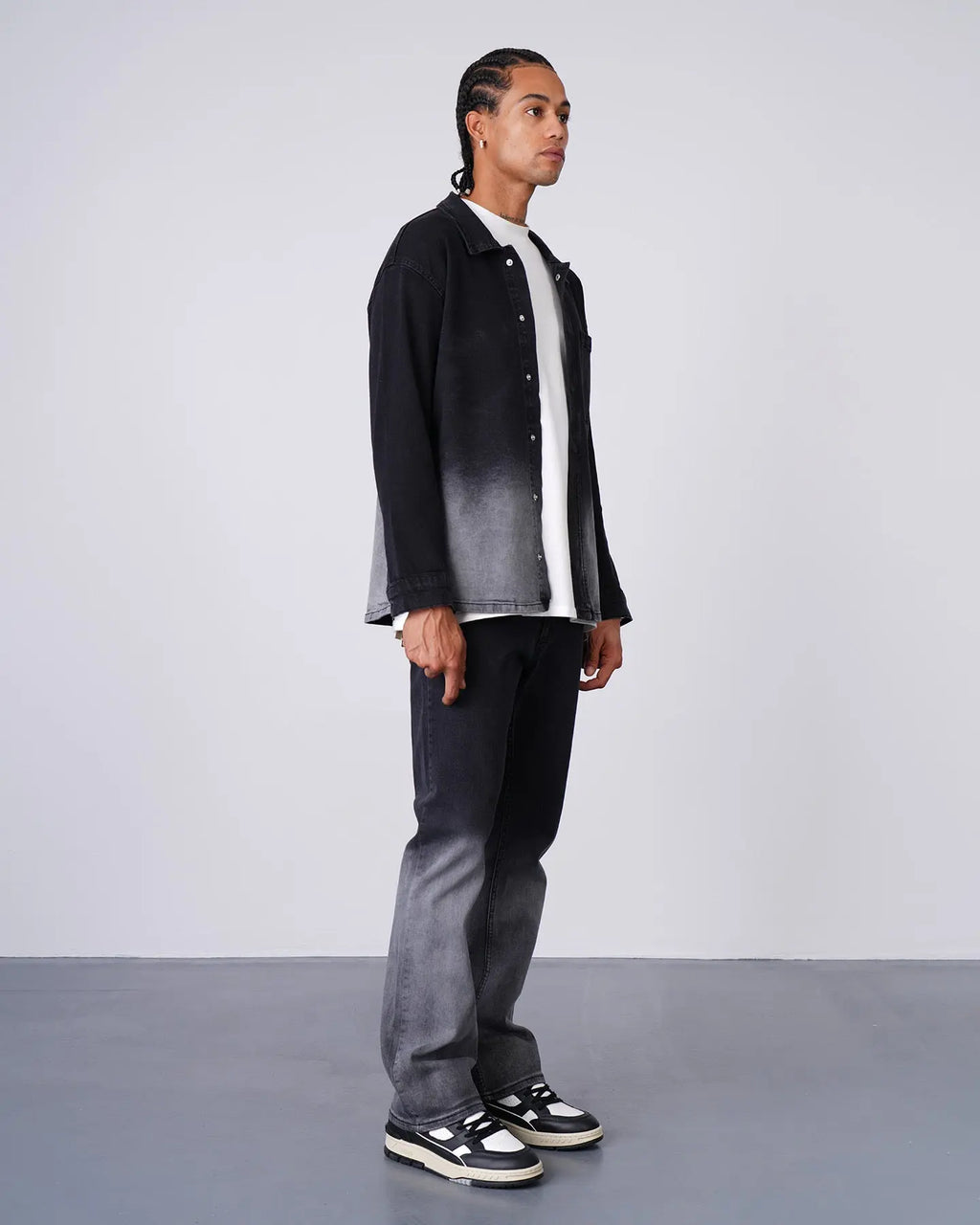 Ensemble Jean Homme Noir Dégradé bonhomme