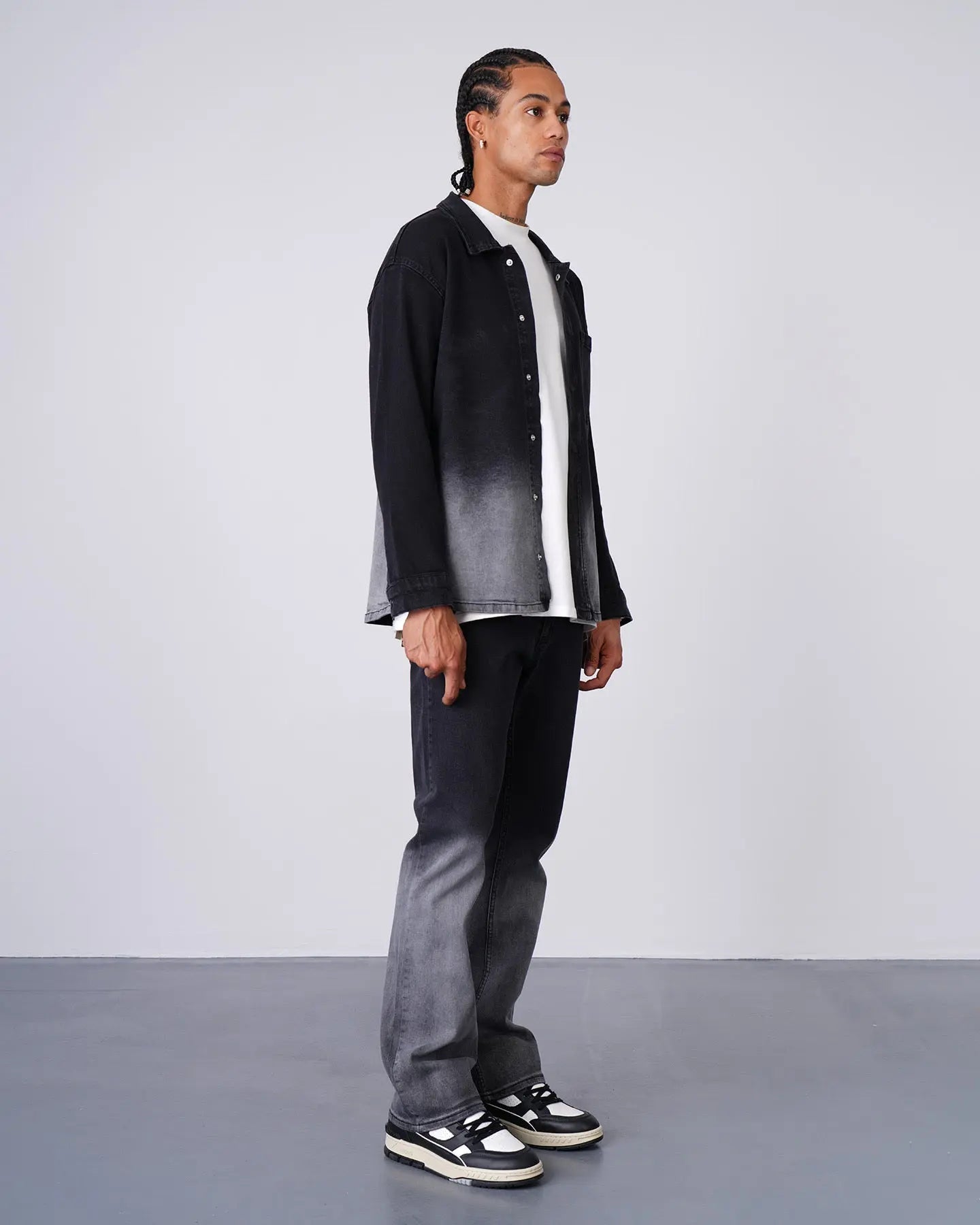 Ensemble Jean Homme Noir Dégradé bonhomme