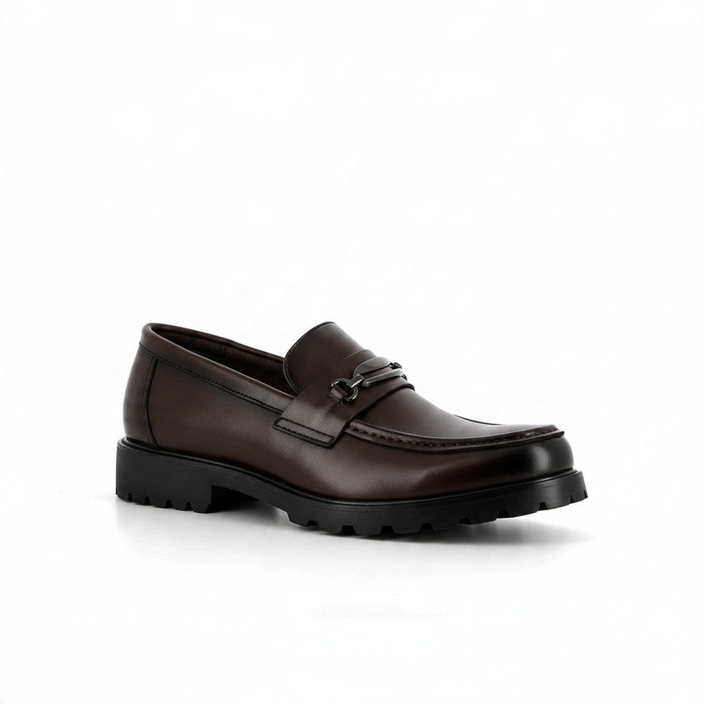 Mocassin Plateforme Homme à Mors