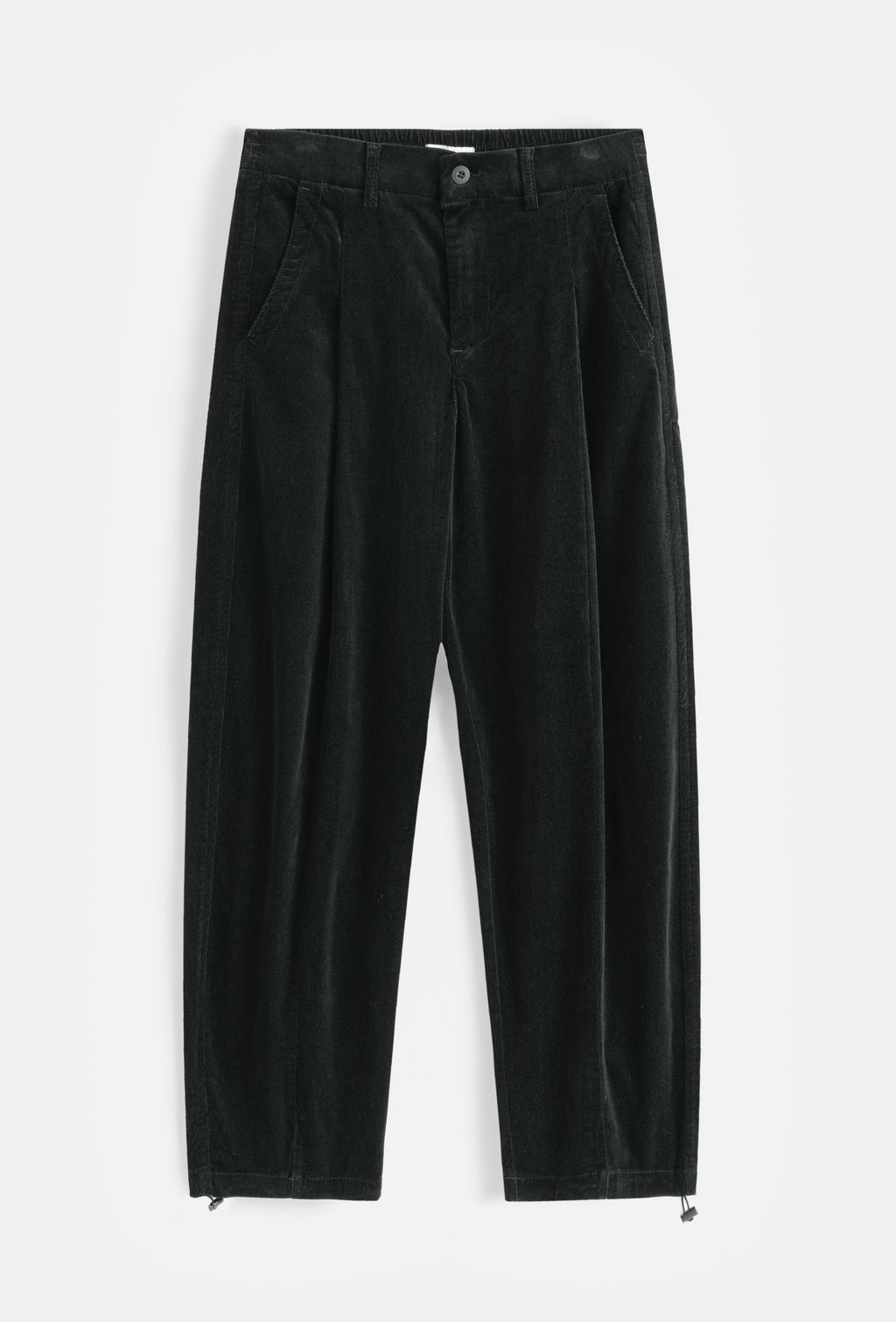 Pantalon baggy barrel en velours côtelé
